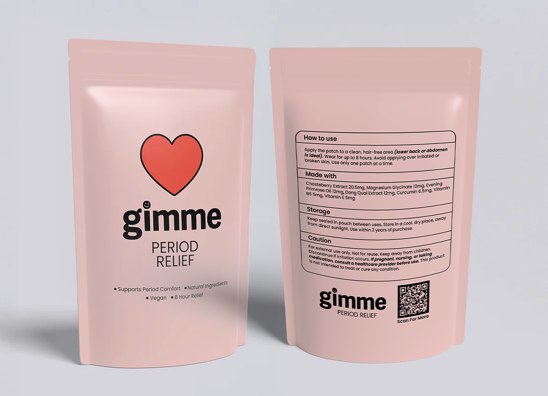 Period relief patches